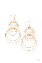 Load image into Gallery viewer, I Feel Dizzy - Gold Earrings
