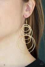 Load image into Gallery viewer, I Feel Dizzy - Gold Earrings