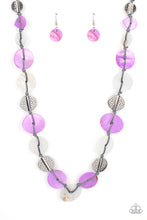 Load image into Gallery viewer, Seashore Spa - Purple Necklace