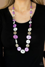 Load image into Gallery viewer, Seashore Spa - Purple Necklace