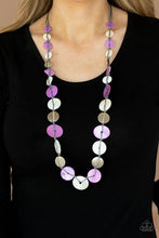 Load image into Gallery viewer, Seashore Spa - Purple Necklace