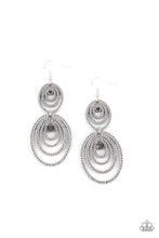 Load image into Gallery viewer, Cosmic Twirl - Silver Earrings