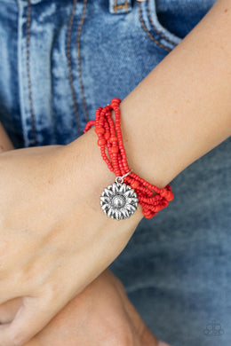 Badlands Botany - Red Bracelets