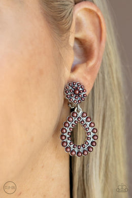 Discerning Droplets - Brown Earrings