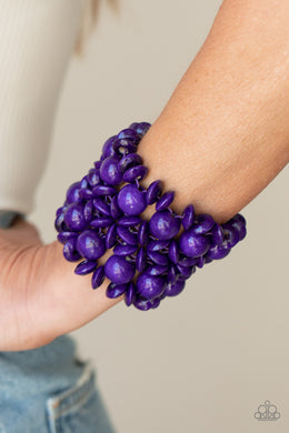 Island Mixer - Purple Bracelet