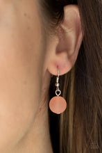 Load image into Gallery viewer, Sea Glass Wanderer- Orange Necklace