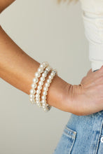 Load image into Gallery viewer, Here Comes The Heiress - White Bracelet