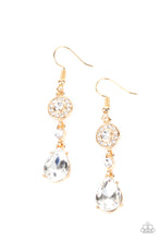 Load image into Gallery viewer, Graceful Glimmer - Gold Earrings