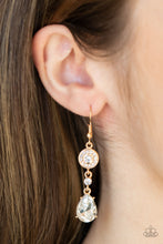 Load image into Gallery viewer, Graceful Glimmer - Gold Earrings