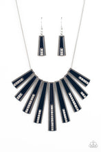 Load image into Gallery viewer, FAN-tastically Deco - Blue Necklace