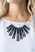 Load image into Gallery viewer, FAN-tastically Deco - Blue Necklace