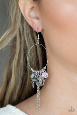 TWEET Dreams - Pink Earrings