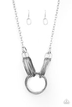 Load image into Gallery viewer, Lip Sync Links - Silver Necklace