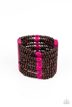 Load image into Gallery viewer, Tropical Trendsetter - Pink Bracelet