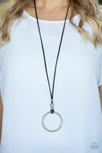 Load image into Gallery viewer, BLING Into Focus - Black Necklace