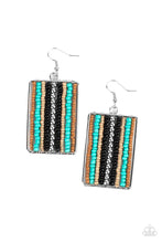 Load image into Gallery viewer, Beadwork Wonder - Black Earrings