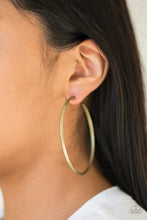 Load image into Gallery viewer, 5th Avenue Attitude - Brass Earrings