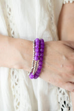 Load image into Gallery viewer, Vacay Vagabond - Purple Bracelet