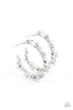 Load image into Gallery viewer, Let There Be SOCIALITE - White Earrings