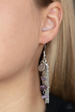Load image into Gallery viewer, Stone Sensation - Purple Earrings