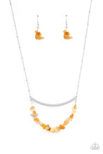Load image into Gallery viewer, Pebble Prana - Yellow Necklace