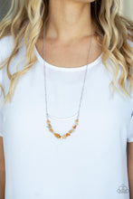 Load image into Gallery viewer, Pebble Prana - Yellow Necklace