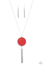 Load image into Gallery viewer, Wondrously Woven - Red Necklace