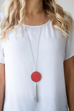Load image into Gallery viewer, Wondrously Woven - Red Necklace
