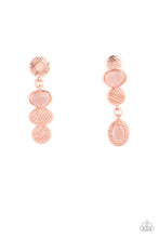 Load image into Gallery viewer, Asymmetrical Appeal - Copper Earrings