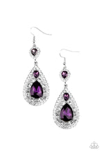 Load image into Gallery viewer, Posh Pageantry - Purple Earrings