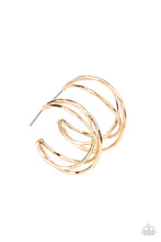 Load image into Gallery viewer, City Contour - Gold Earrings