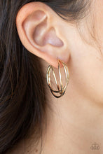 Load image into Gallery viewer, City Contour - Gold Earrings
