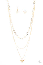 Load image into Gallery viewer, Bountiful Butterflies - Gold Necklace