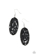 Load image into Gallery viewer, Stone Sculptures - Black Earrings