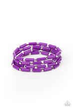 Load image into Gallery viewer, Radiantly Retro - Purple Bracelet