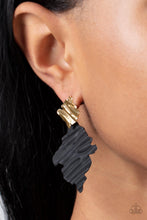 Load image into Gallery viewer, Crimped Couture - Gold Earrings