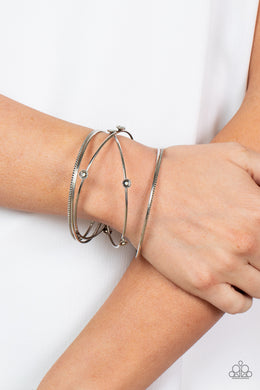 Flawlessly Floral - White Bracelets