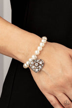Load image into Gallery viewer, Cutely Crushing - White Bracelet