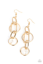 Load image into Gallery viewer, Park Avenue Princess - Gold Earrings