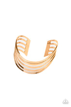Load image into Gallery viewer, Tantalizingly Tiered - Gold Bracelet