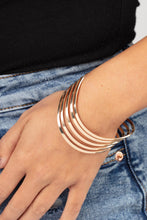 Load image into Gallery viewer, Tantalizingly Tiered - Gold Bracelet