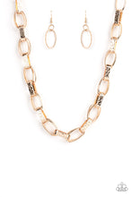 Load image into Gallery viewer, Motley In Motion - Gold Necklace