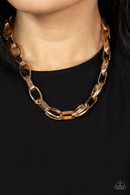 Load image into Gallery viewer, Motley In Motion - Gold Necklace
