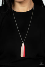 Load image into Gallery viewer, Grab a Paddle - Red Necklace