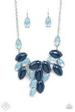 Load image into Gallery viewer, Date Night Nouveau - Blue  Necklace