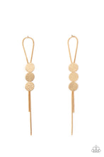 Load image into Gallery viewer, Bolo Beam - Gold Earrings
