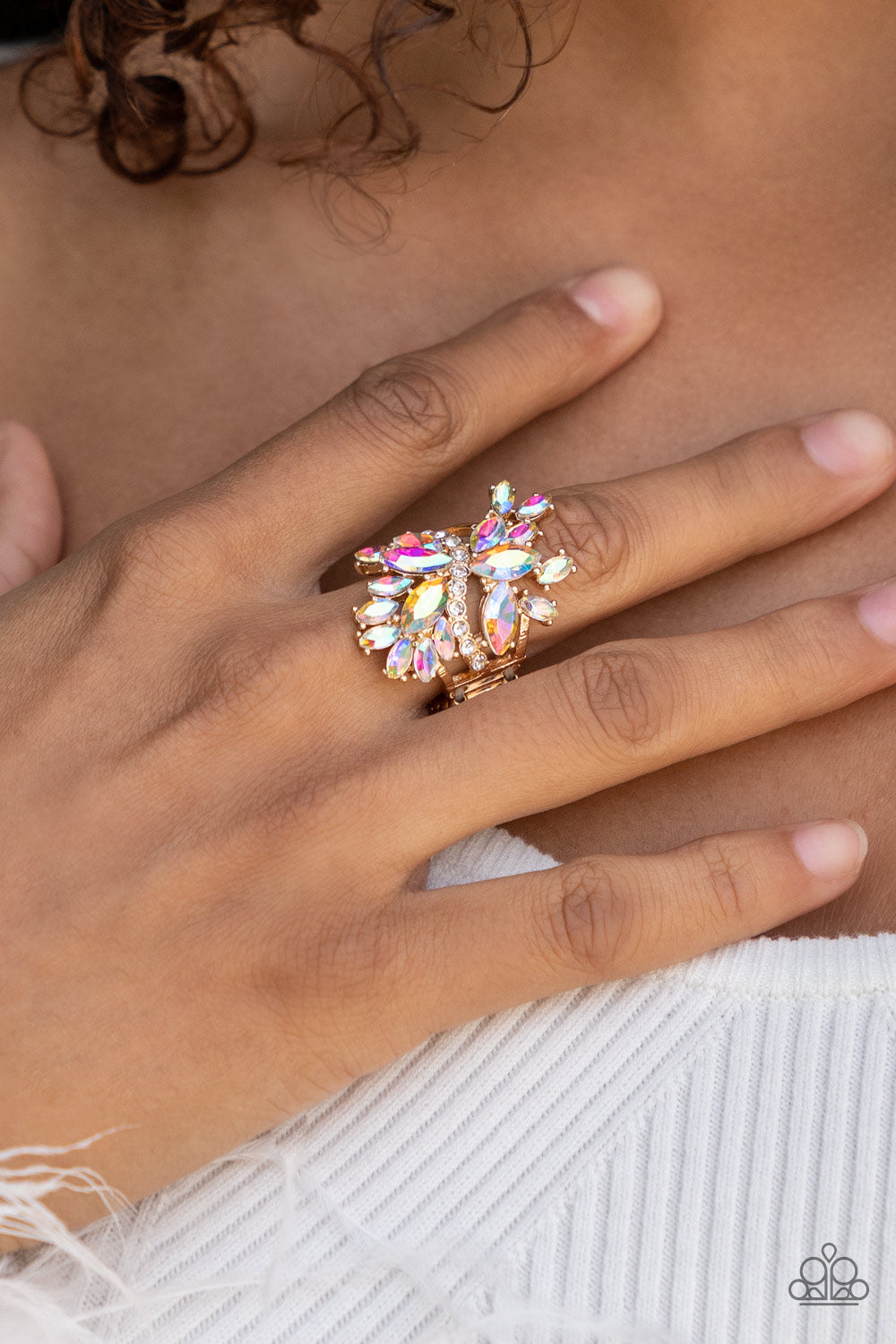 Flauntable Flare - Gold Ring