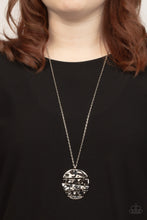 Load image into Gallery viewer, Shattered Sunset - Silver Necklace
