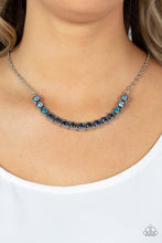 Load image into Gallery viewer, Throwing SHADES - Blue Necklace