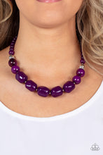 Load image into Gallery viewer, Ten Out of TENACIOUS - Purple Necklace